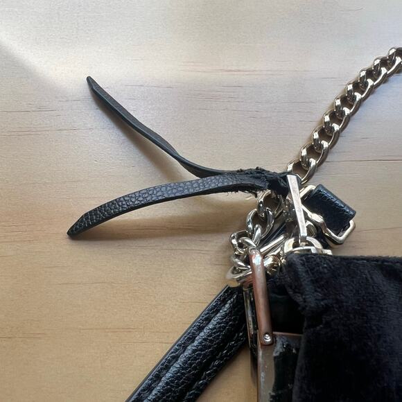 Kate Spade New York Dawn Place Velvet Madelyne Black Crossbody Bag - Picture 4 of 8